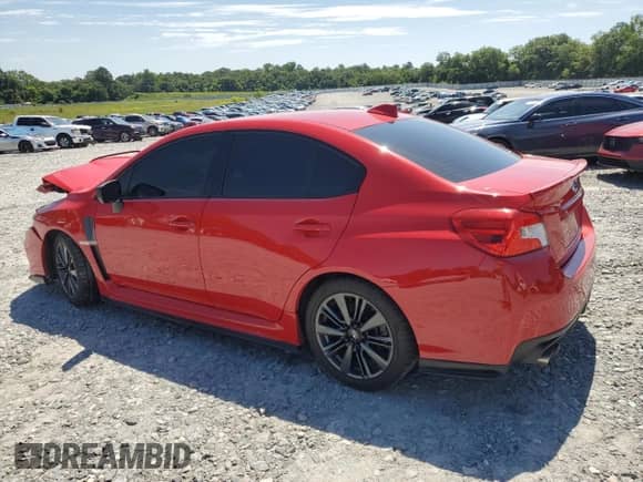 2020 Subaru WRX with VIN JF1VA1A60L9814215, listed as a Copart auction lot 64302775 with 66,967 mi miles and Salvage title. Bid and sale history available at DreamBid. Image 2.