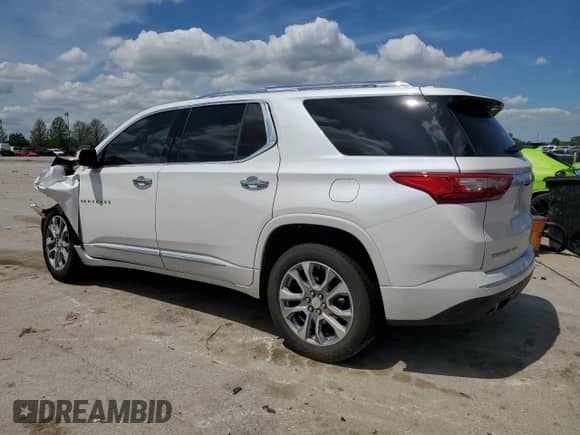 2021 Chevrolet Traverse Premier с VIN 1GNEVKKW2MJ138490, выставлен на аукционе Copart как лот 55822675 с пробегом Не указан миль и Списание • Salvage title. История ставок и продаж доступна на DreamBid. Изображение 2.