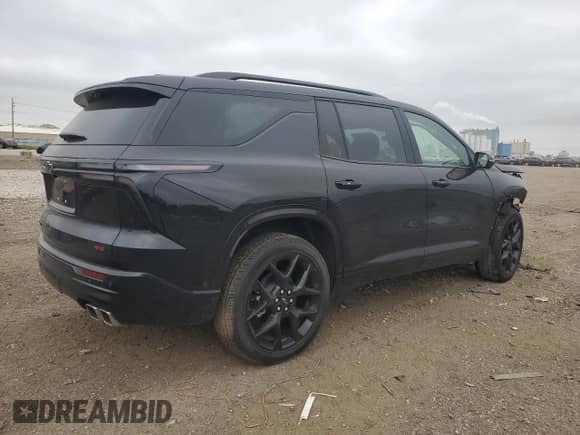 2025 Chevrolet Traverse AWD RS с VIN 1GNEVLRS8SJ221749, выставлен на аукционе Copart как лот 56988265 с пробегом Не указан миль и Списание • Salvage title. История ставок и продаж доступна на DreamBid. Изображение 3.