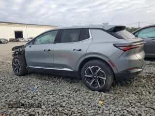 2024 Chevrolet Equinox EV LT with VIN 3GN7DLRP2RS265200, listed as a Copart auction lot 80893705 with 8,728 mi miles and Salvage title. Bid and sale history available at DreamBid. Image 2.