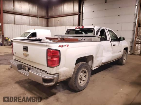 2018 Chevrolet Silverado 1500 LS z VIN 1GCVKNEHXJZ276887, wystawiony jako Copart lot #87271875 z przebiegiem 160 176 mil mil oraz Szkoda całkowita • Salvage title. Historia ofert i sprzedaży dostępna na DreamBid. Obrazek 3.