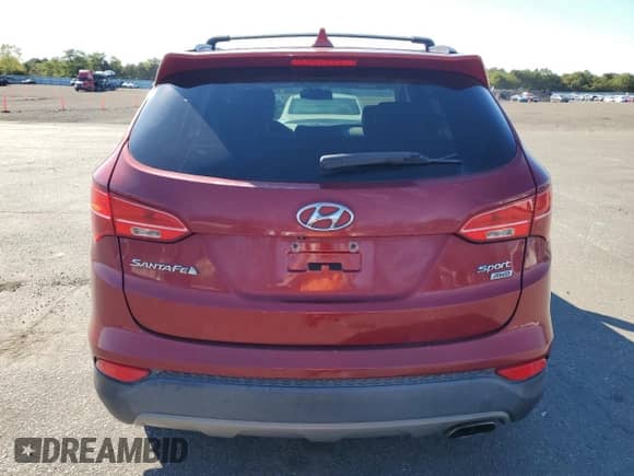 2014 Hyundai Santa Fe z VIN 5XYZUDLB1EG195477, wystawiony jako Copart lot #85337525 z przebiegiem 80 446 mil mil oraz Czysty tytuł • Clean title. Historia ofert i sprzedaży dostępna na DreamBid. Obrazek 6.