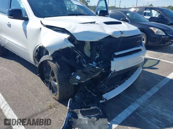 2018 Dodge Durango R/T with VIN 1C4SDHCT3JC143316, listed as a IAAI auction lot 43407311 with 96,669 mi miles and . Bid and sale history available at DreamBid. Image 6.