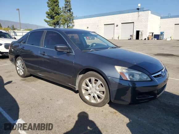 2006 Honda Accord LX with VIN 1HGCM66336A025808, listed as a Copart auction lot 87467435 with 183,782 mi miles and Clean title. Bid and sale history available at DreamBid. Image 4.
