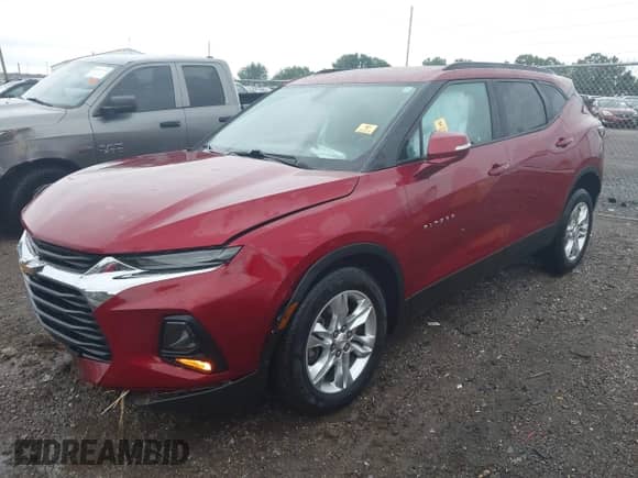 2019 Chevrolet Blazer with VIN 3GNKBBRA4KS584674, listed as a IAAI auction lot 42840868 with 61,621 mi miles and . Bid and sale history available at DreamBid. Image 2.