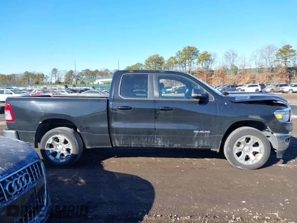 2022 Ram 1500 Big Horn with VIN 1C6RRFBG3NN341419, listed as a IAAI auction lot 41404023 with 46,404 mi miles and . Bid and sale history available at DreamBid. Image 13.