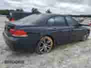 2008 BMW 7 Series 750i with VIN WBAHL83558DT13076, listed as a Copart auction lot 67937145 with 183,616 mi miles and Clean title. Bid and sale history available at DreamBid. Image 3.
