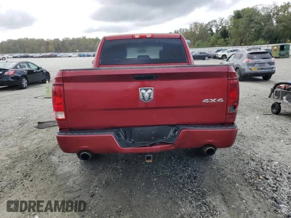 2012 Ram 1500 Express с VIN 1C6RD7KT9CS184883, выставлен на аукционе Copart как лот 84963245 с пробегом Не указан миль и Списание • Salvage title. История ставок и продаж доступна на DreamBid. Изображение 6.