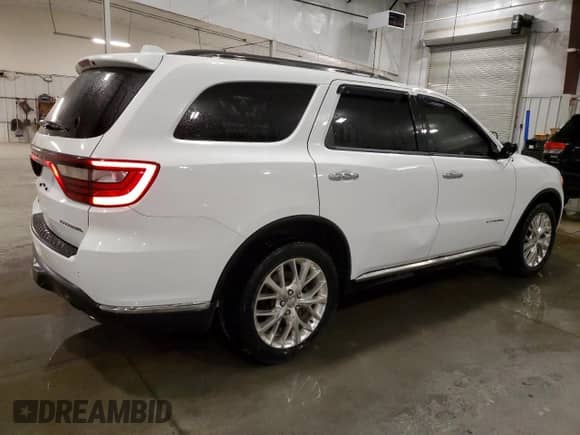 2015 Dodge Durango Citadel with VIN 1C4RDJEG0FC760685, listed as a Copart auction lot 59939935 with 172,718 mi miles and Non repairable. Bid and sale history available at DreamBid. Image 3.