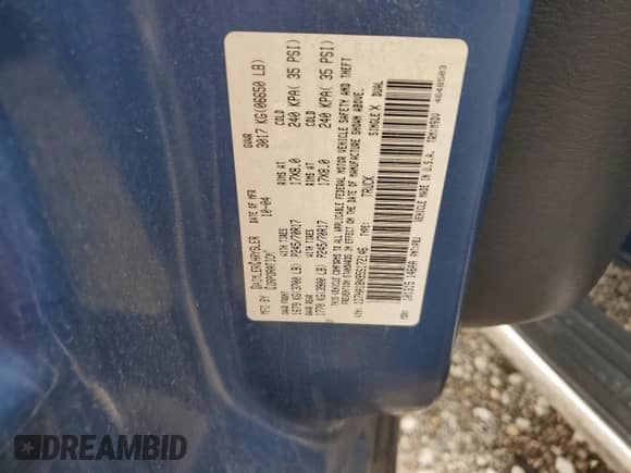 2005 Dodge 1500 SLT with VIN 1D7HA18N95S172146, listed as a Copart auction lot 65627855 with 175,460 mi miles and Salvage title. Bid and sale history available at DreamBid. Image 12.