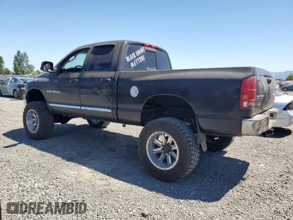 2005 Dodge 3500 SLT with VIN 3D7LS38C45G788006, listed as a Copart auction lot 57596335 with 153 mi miles and Salvage title. Bid and sale history available at DreamBid. Image 2.