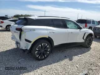 2024 Chevrolet Blazer EV eAWD RS z VIN 3GNKDCRJ3RS255118, wystawiony jako Copart lot #49162575 z przebiegiem 3 132 mil mil oraz Szkoda całkowita • Salvage title. Historia ofert i sprzedaży dostępna na DreamBid. Obrazek 3.