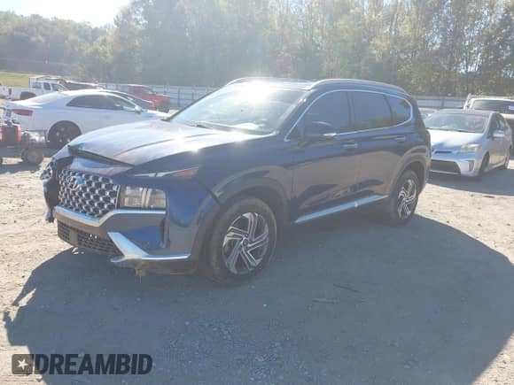 2021 Hyundai Santa Fe SEL with VIN 5NMS3DAJ1MH350032, listed as a IAAI auction lot 43435551 with 108,697 mi miles and . Bid and sale history available at DreamBid. Image 17.