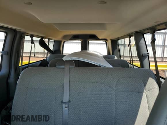 2023 Chevrolet Express Passenger LS with VIN 1GAZGNFP6P1175077, listed as a Copart auction lot 67916425 with 48,123 mi miles and Salvage title. Bid and sale history available at DreamBid. Image 10.