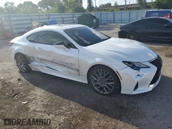 2019 Lexus RC 350 z VIN JTHHZ5BC8K5019526, wystawiony jako Copart lot #60251434 z przebiegiem 76 440 mil mil oraz Szkoda całkowita • Salvage title. Historia ofert i sprzedaży dostępna na DreamBid. Obrazek 4.