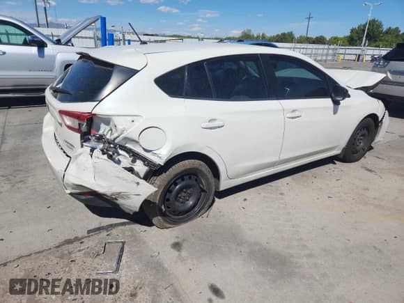 2017 Subaru Impreza с VIN 4S3GTAA67H3704236, выставлен на аукционе Copart как лот 80301825 с пробегом 118 533 миль миль и Списание • Salvage title. История ставок и продаж доступна на DreamBid. Изображение 3.