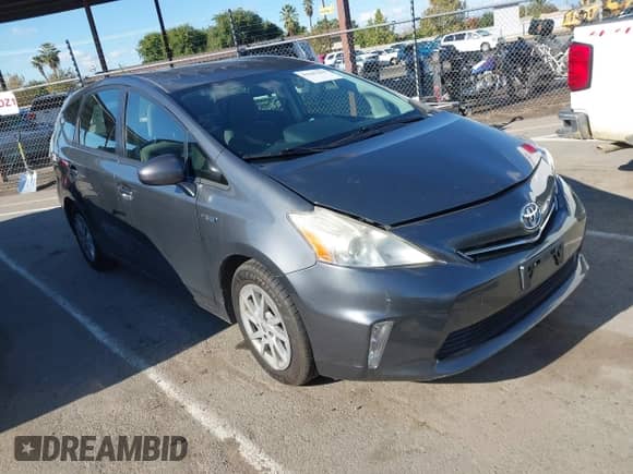 2012 Toyota Prius Two with VIN JTDZN3EU0C3109762, listed as a IAAI auction lot 43447366 with 311,383 mi miles and . Bid and sale history available at DreamBid. Image 1.