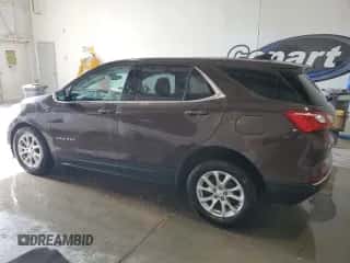 2020 Chevrolet Equinox LT с VIN 2GNAXUEV4L6233491, выставлен на аукционе Copart как лот 80021175 с пробегом 45 657 миль миль и Чистый • Clean title. История ставок и продаж доступна на DreamBid. Изображение 2.