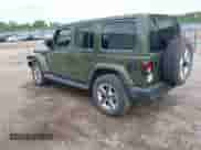 2021 Jeep Wrangler Unlimited Sahara High Altitude z VIN 1C4HJXEN1MW600736, wystawiony jako IAAI lot #42722197 z przebiegiem 34 391 mil mil oraz . Historia ofert i sprzedaży dostępna na DreamBid. Obrazek 3.