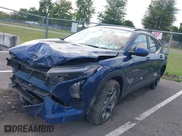 2024 Chevrolet Trax LT с VIN KL77LHE25RC114731, выставлен на аукционе IAAI как лот 43222511 с пробегом 91 285 миль миль и . История ставок и продаж доступна на DreamBid. Изображение 2.