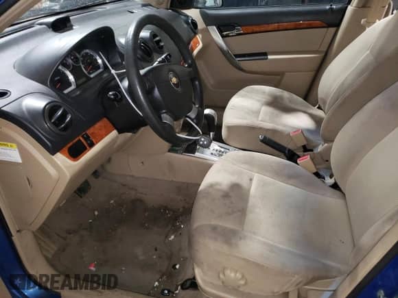 2009 Chevrolet Aveo LS с VIN KL1TD56E59B620191, выставлен на аукционе Copart как лот 70890284 с пробегом 89 232 миль миль и Чистый • Clean title. История ставок и продаж доступна на DreamBid. Изображение 7.