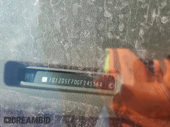 2012 Chevrolet Malibu LTZ with VIN 1G1ZG5E70CF245364, listed as a Copart auction lot 69561945 with 56,253 mi miles and Clean title. Bid and sale history available at DreamBid. Image 13.