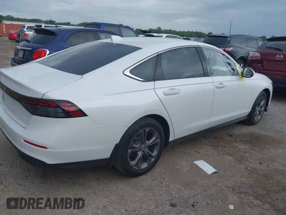 2024 Honda Accord EX with VIN 1HGCY1F38RA088771, listed as a IAAI auction lot 42629531 with 10,273 mi miles and . Bid and sale history available at DreamBid. Image 4.