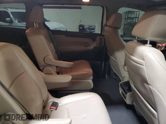 2019 Honda Odyssey EX-L with VIN 5FNRL6H77KB048165, listed as a Copart auction lot 85638065 with 163,178 mi miles and Salvage title. Bid and sale history available at DreamBid. Image 11.