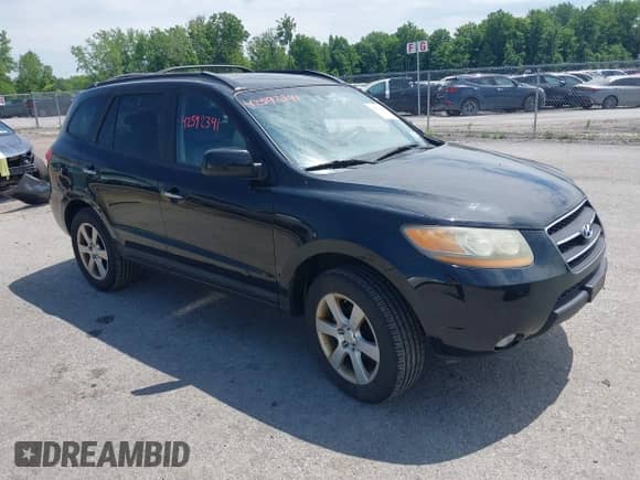 2009 Hyundai Santa Fe SE z VIN 5NMSH73E09H289444, wystawiony jako IAAI lot #42592341 z przebiegiem 124 901 mil mil oraz . Historia ofert i sprzedaży dostępna na DreamBid. Obrazek 1.