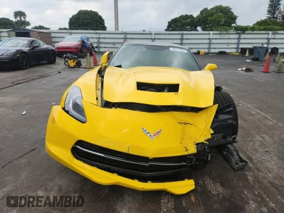 2014 Chevrolet Corvette Z51 3LT with VIN 1G1YM2D7XE5101804, listed as a Copart auction lot 80077985 with 55,821 mi miles and Salvage title. Bid and sale history available at DreamBid. Image 5.