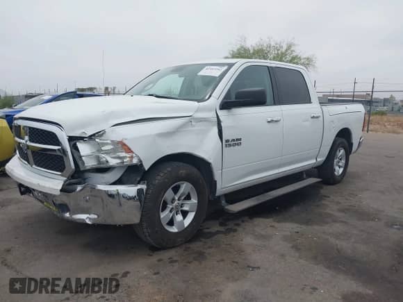 2013 Ram 1500 SLT with VIN 1C6RR6LG3DS532806, listed as a IAAI auction lot 42383542 with 56,159 mi miles and . Bid and sale history available at DreamBid. Image 2.