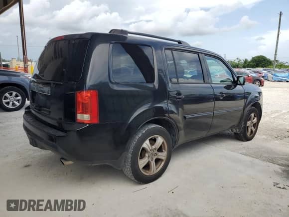2013 Honda Pilot EX-L with VIN 5FNYF3H63DB021489, listed as a Copart auction lot 70463765 with 164,997 mi miles and Salvage title. Bid and sale history available at DreamBid. Image 3.