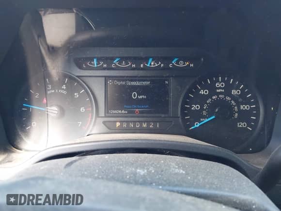 2017 Ford F-150 XL with VIN 1FTEX1CP1HFB48604, listed as a IAAI auction lot 43098804 with 125,526 mi miles and . Bid and sale history available at DreamBid. Image 7.