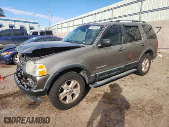 2004 Ford Explorer XLT with VIN 1FMDU73K34ZB29424, listed as a Copart auction lot 85569055 with 101,369 mi miles and Salvage title. Bid and sale history available at DreamBid. Image 1.