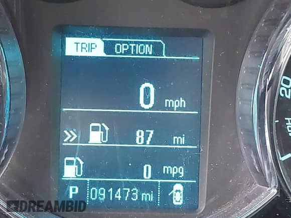 2014 Chevrolet Cruze 2LT with VIN 1G1PE5SB8E7357364, listed as a IAAI auction lot 43171281 with 91,473 mi miles and . Bid and sale history available at DreamBid. Image 15.