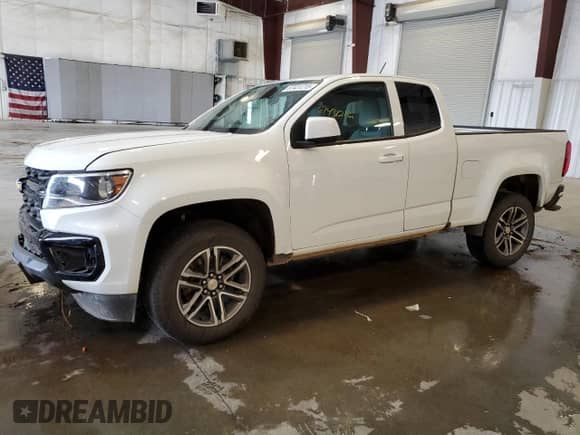 2022 Chevrolet Colorado 2WD Work Truck with VIN 1GCHSBEA9N1310174, listed as a Copart auction lot 67431215 with 28,824 mi miles and Salvage title. Bid and sale history available at DreamBid. Image 1.