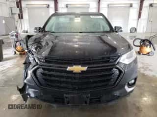 2018 Chevrolet Traverse Premier z VIN 1GNEVJKW5JJ154477, wystawiony jako Copart lot #81288705 z przebiegiem 131 624 mil mil oraz Szkoda całkowita • Salvage title. Historia ofert i sprzedaży dostępna na DreamBid. Obrazek 5.