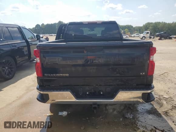 2024 Chevrolet Silverado 1500 LT with VIN 1GCPACED2RZ154081, listed as a Copart auction lot 69081235 with 42,077 mi miles and Non repairable. Bid and sale history available at DreamBid. Image 6.