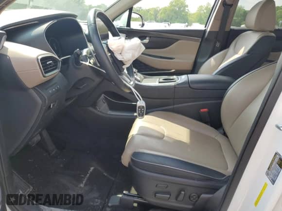 2021 Hyundai Santa Fe Limited with VIN 5NMS4DAL9MH339889, listed as a Copart auction lot 55283765 with 40,173 mi miles and Salvage title. Bid and sale history available at DreamBid. Image 7.
