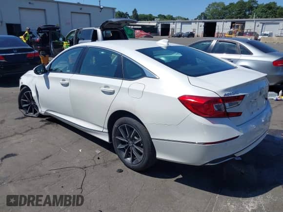 2021 Honda Accord EX-L z VIN 1HGCV1F5XMA099418, wystawiony jako IAAI lot #42881279 z przebiegiem 56 212 mil mil oraz . Historia ofert i sprzedaży dostępna na DreamBid. Obrazek 3.