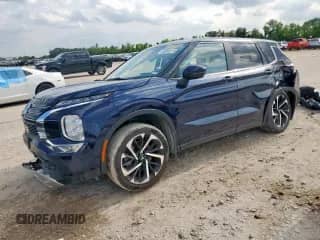 2023 Mitsubishi Outlander SE with VIN JA4J3UA86PZ058668, listed as a Copart auction lot 59090415 with 50,015 mi miles and Salvage title. Bid and sale history available at DreamBid. Image 1.