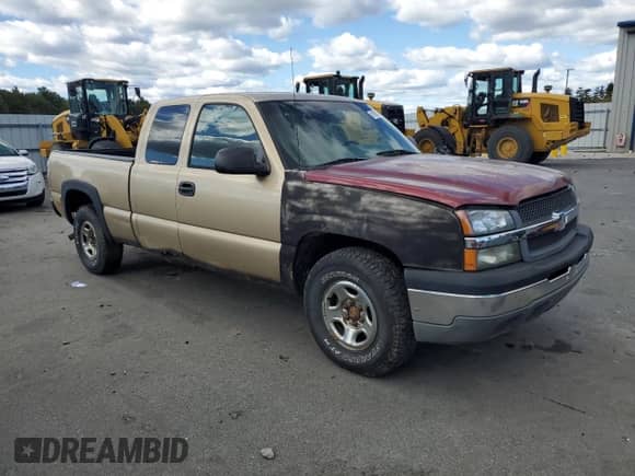 2004 Chevrolet Silverado 1500 Z71 with VIN 2GCEK19T241240759, listed as a Copart auction lot 81834575 with Not provided miles and Clean title. Bid and sale history available at DreamBid. Image 4.