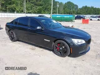 2013 BMW 7 Series 750Li xDrive with VIN WBAYF8C54DD141690, listed as a IAAI auction lot 42804428 with 120,000 mi miles and . Bid and sale history available at DreamBid. Image 1.