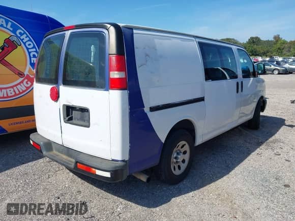2013 Chevrolet Express Cargo с VIN 1GCSGAFXXD1178979, выставлен на аукционе IAAI как лот 43114847 с пробегом 301 383 миль миль и . История ставок и продаж доступна на DreamBid. Изображение 4.