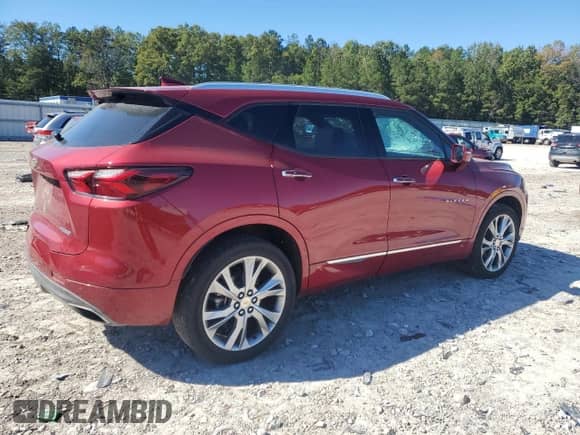 2019 Chevrolet Blazer Premier с VIN 3GNKBKRS0KS687518, выставлен на аукционе Copart как лот 86997975 с пробегом 31 396 миль миль и Списание • Salvage title. История ставок и продаж доступна на DreamBid. Изображение 3.