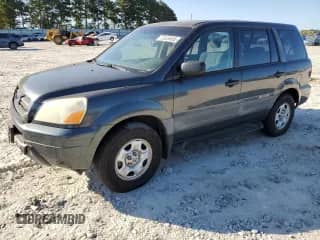 2005 Honda Pilot LX с VIN 2HKYF18125H573724, выставлен на аукционе Copart как лот 72029855 с пробегом 185 589 миль миль и Списание • Salvage title. История ставок и продаж доступна на DreamBid. Изображение 1.