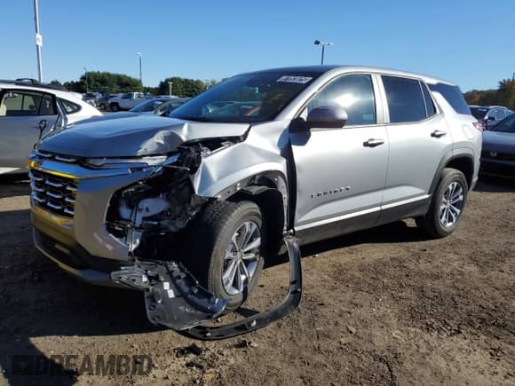 2025 Chevrolet Equinox FWD LT с VIN 3GNAXHEG9SL305806, выставлен на аукционе Copart как лот 87053025 с пробегом 15 080 миль миль и Чистый • Clean title. История ставок и продаж доступна на DreamBid. Изображение 1.