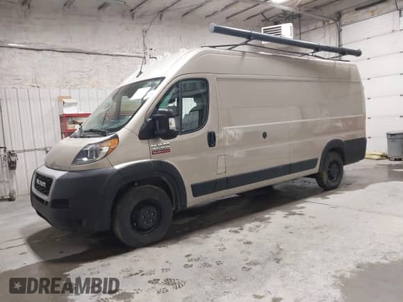 2022 Ram ProMaster Cargo z VIN 3C6MRVJG8NE117900, wystawiony jako IAAI lot #42153349 z przebiegiem 48 347 mil mil oraz . Historia ofert i sprzedaży dostępna na DreamBid. Obrazek 17.