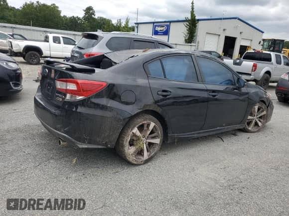 2018 Subaru Impreza Special Sports with VIN 4S3GKAM63J3613078, listed as a Copart auction lot 67962175 with Not provided miles and Salvage title. Bid and sale history available at DreamBid. Image 3.