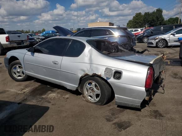 2003 Chevrolet Monte Carlo LS with VIN 2G1WW12E639210189, listed as a Copart auction lot 81865415 with 202,608 mi miles and Salvage title. Bid and sale history available at DreamBid. Image 2.